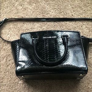 MK purse leather print